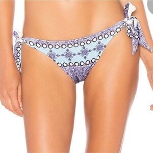 Rococo Sand x REVOLVE Tie Bottom Bikini in Ultra Marine (purple, blue) size smal